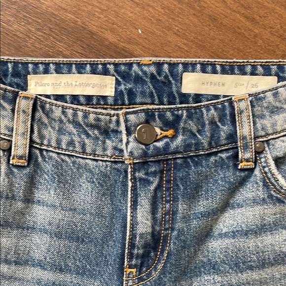 Pilcro and the Letterpress, hyphen, size 26, Frayed Hem denim Jeans - Picture 6 of 14